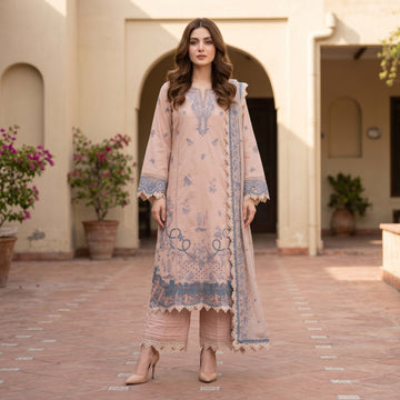 Mirha’s Collection by Nida: 3-Piece Embroidered Lawn Suite