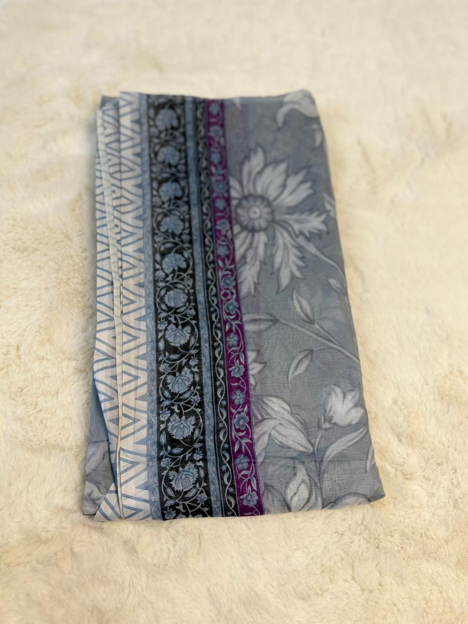 Imrozia Designer Silk Dupatta – Elegant & Lightweight