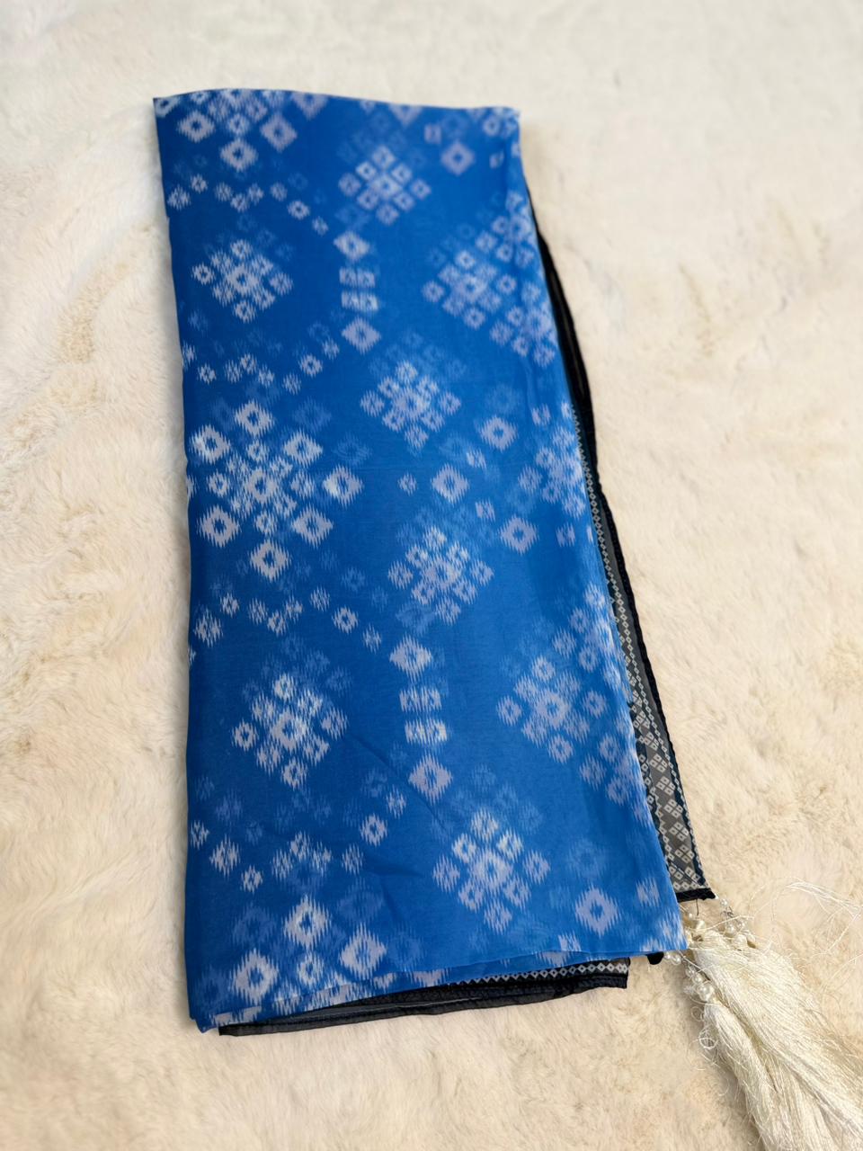 Imrozia Designer Silk Dupatta – Elegant & Lightweight