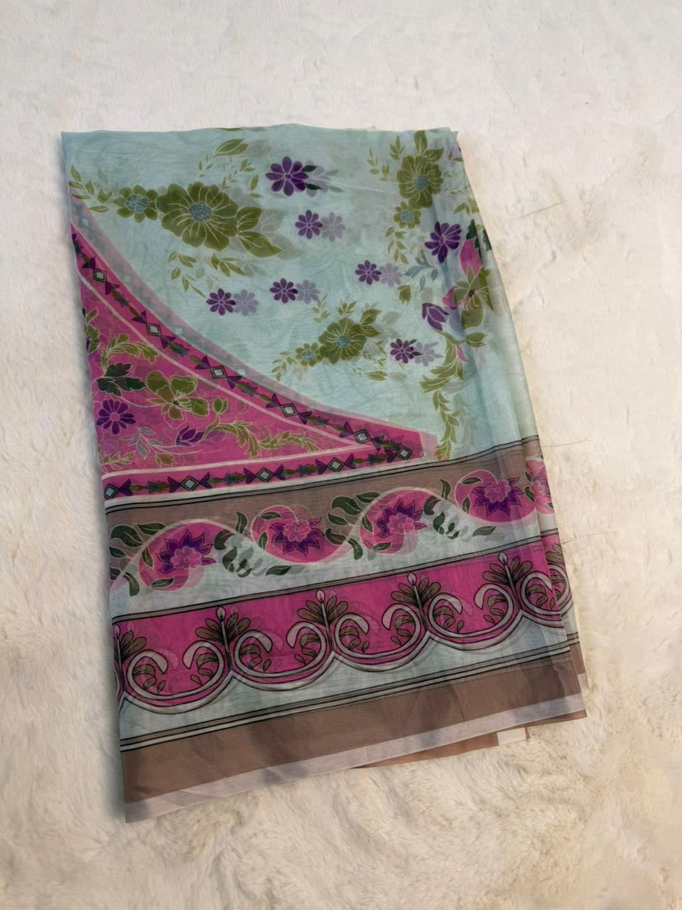 Imrozia Designer Silk Dupatta – Elegant & Lightweight