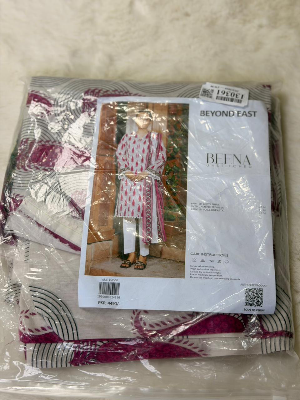 Beyond East Lawn 3PC Suit – Soft & Stylish