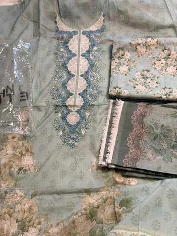 Ethnic 3PC Suit – Soft & Stylish