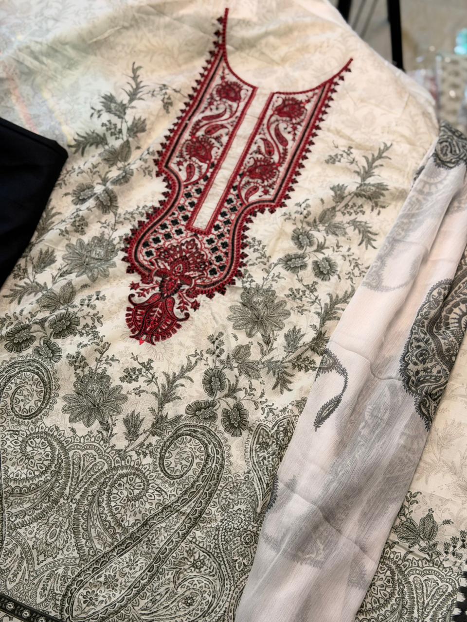 Ethnic 3PC Suit – Soft & Stylish