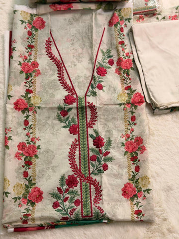 Ethnic 3PC Suit – Soft & Stylish