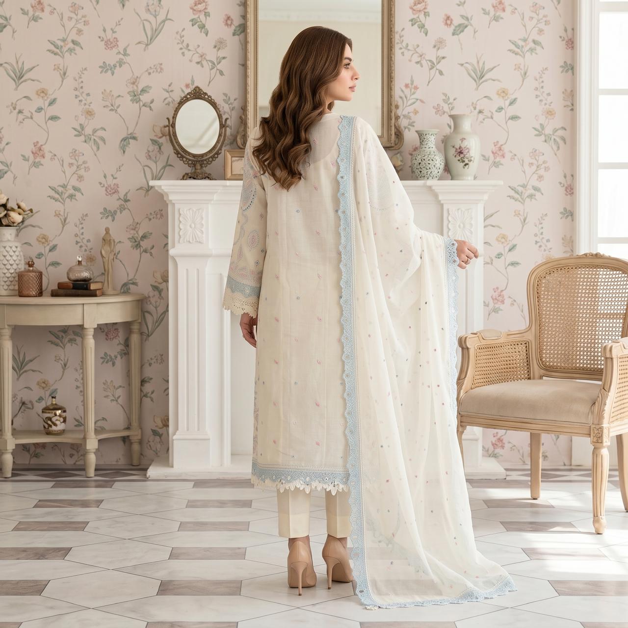 ILLHAM | Premium 3-Piece Suit – Mirha's Collection by Nida