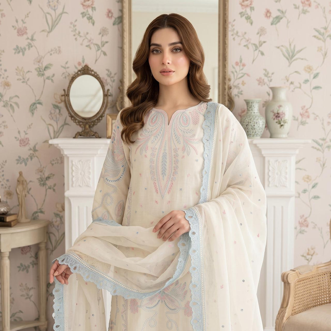 ILLHAM | Premium 3-Piece Suit – Mirha's Collection by Nida