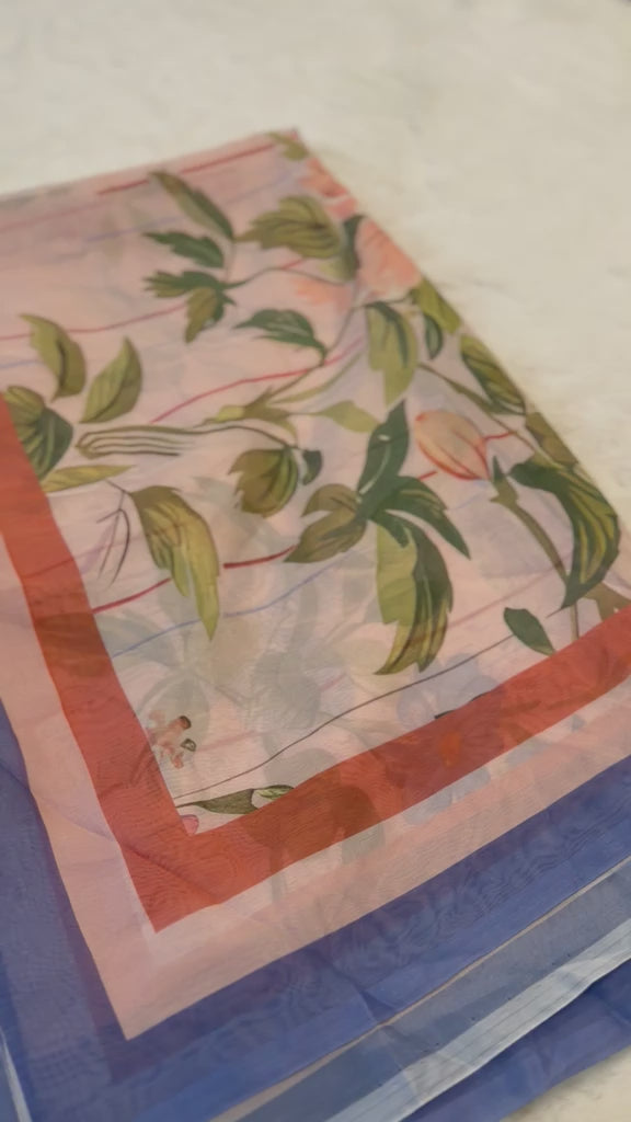 Imrozia Designer Silk Dupatta – Elegant & Lightweight