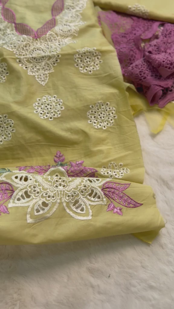 Ethnic 3PC Suit – Soft & Stylish