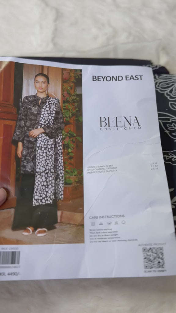Beyond East Lawn 3PC Suit – Soft & Stylish