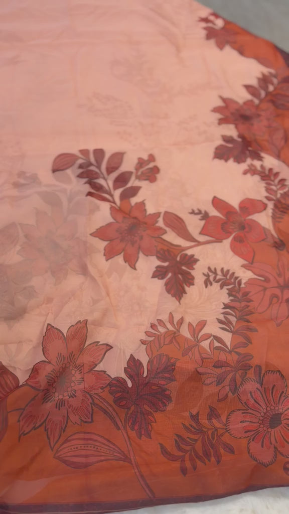 Imrozia Designer Silk Dupatta – Elegant & Lightweight